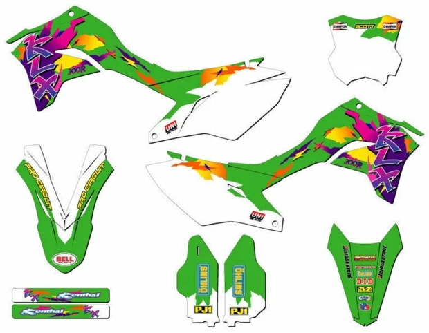 Kit adesivi Kawasaki X 5