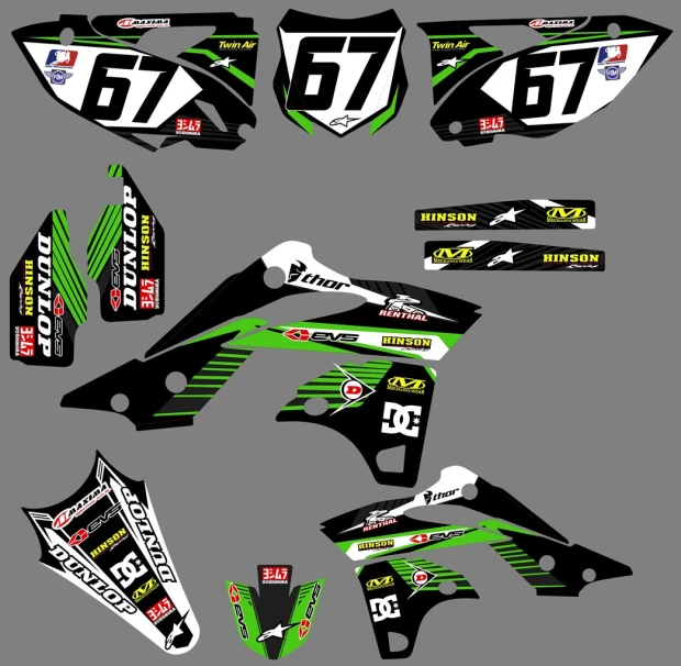 Kit adesivi Kawasaki K 5