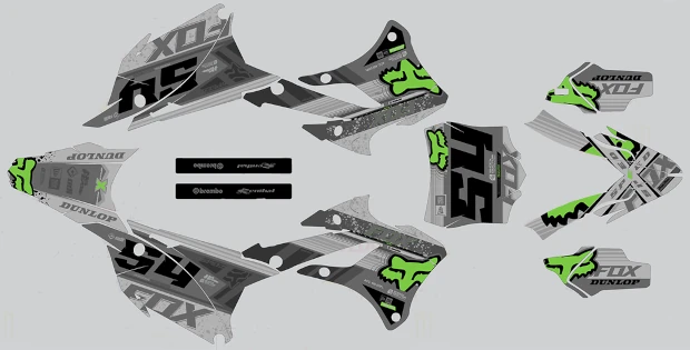 Kit adesivi Kawasaki KX 5