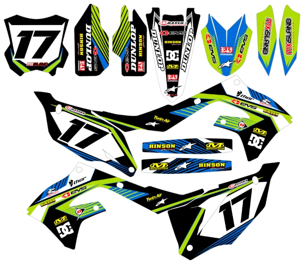 Kit adesivi Kawasaki KX 7
