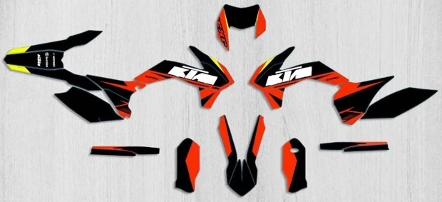 Kit adesivi KTM X 10