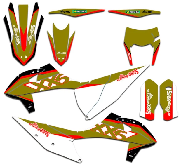 Kit adesivi KTM E 10