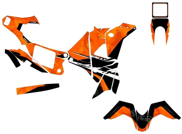 Kit adesivi KTM Rally 10
