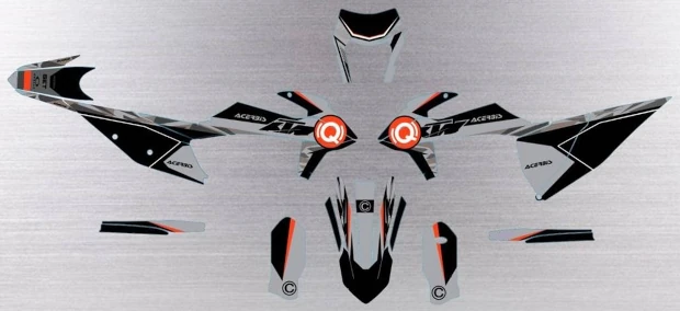 Kit adesivi KTM E 11