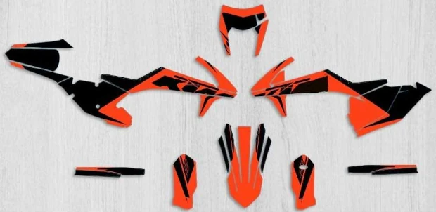 Kit adesivi KTM X 12