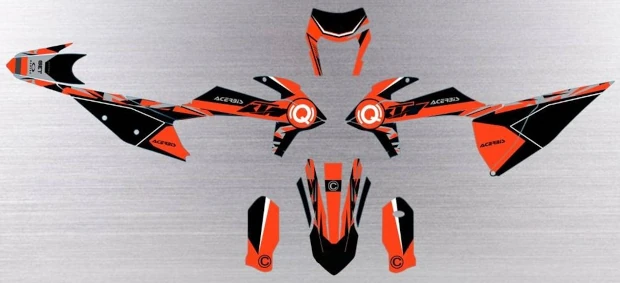 Kit adesivi KTM E 12