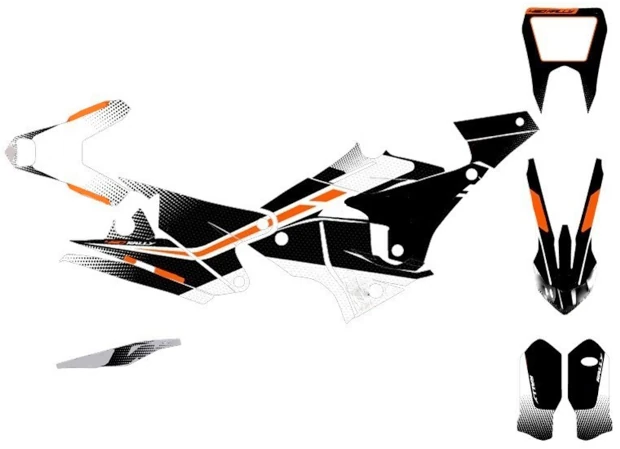 Kit adesivi KTM Rally 12