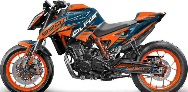 Kit adesivi KTM Duke 12