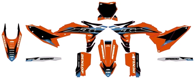 Stickers KTM SX/XC/F 17