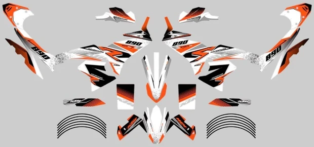 Kit adesivi KTM ADV 1