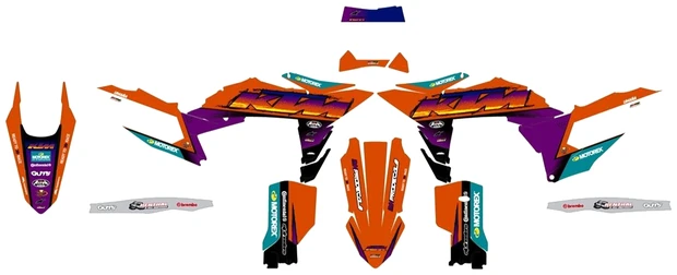Stickers KTM SX/XC/F 19