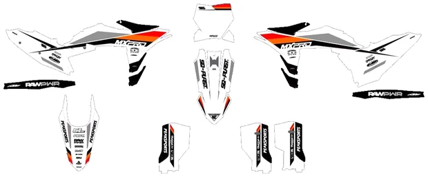 Stickers KTM SX/XC/F 22