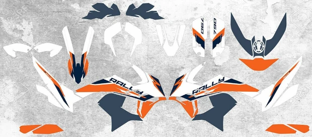 Kit adesivi KTM ADV 2