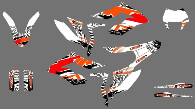 Kit adesivi KTM FR 2