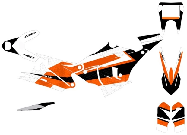 Kit adesivi KTM Rally 3
