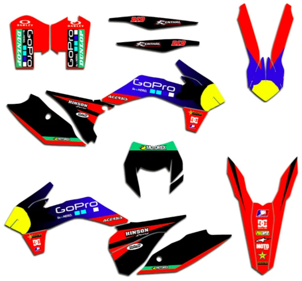 Kit adesivi KTM X 6