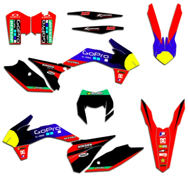 Kit adesivi KTM X 6