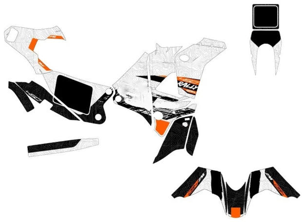 Kit adesivi KTM Rally 6