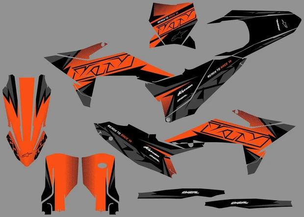 Stickers KTM SX/XC/F 6