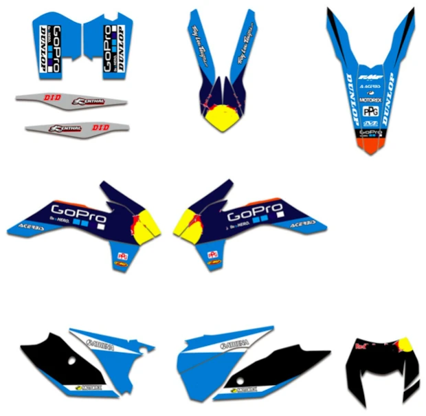 Kit adesivi KTM X 7