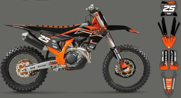 Kit adesivi KTM S 8