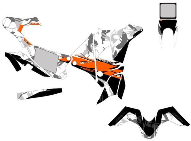 Kit adesivi KTM S 8