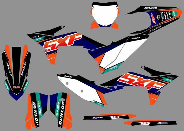 Stickers KTM SXF 8