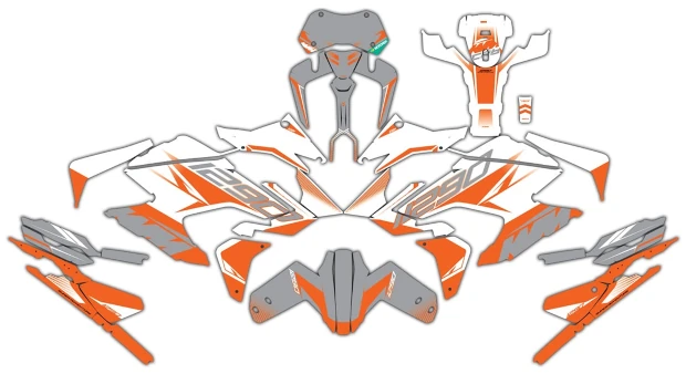 Kit adesivi KTM SA 9