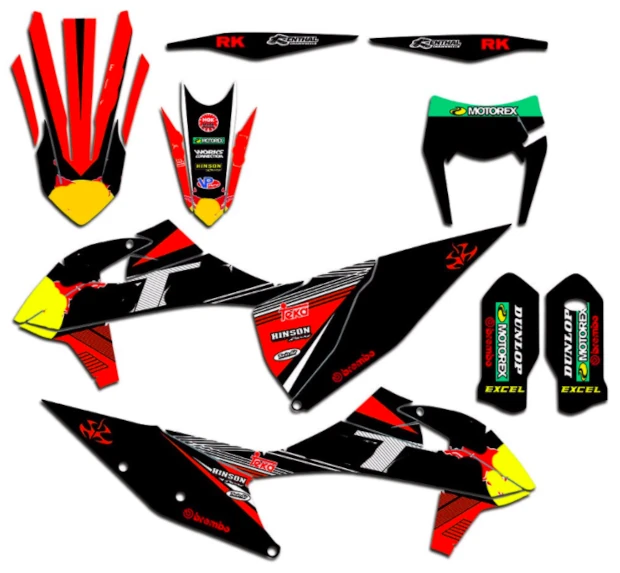 Kit adesivi KTM E 9