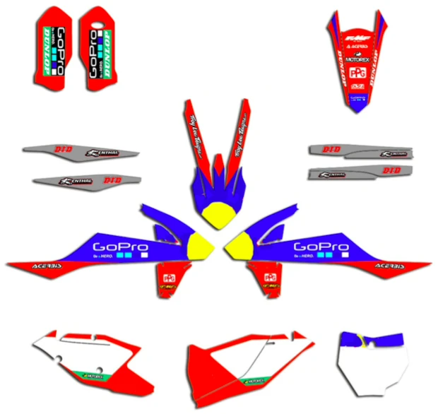 Kit adesivi KTM S 9