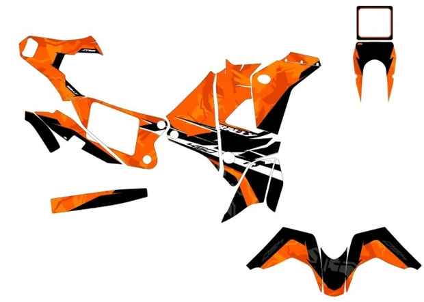 Kit adesivi KTM Rally 9