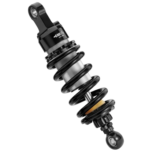 Rear shock-absorber M46KD | Black spring and preload by ring | Matris