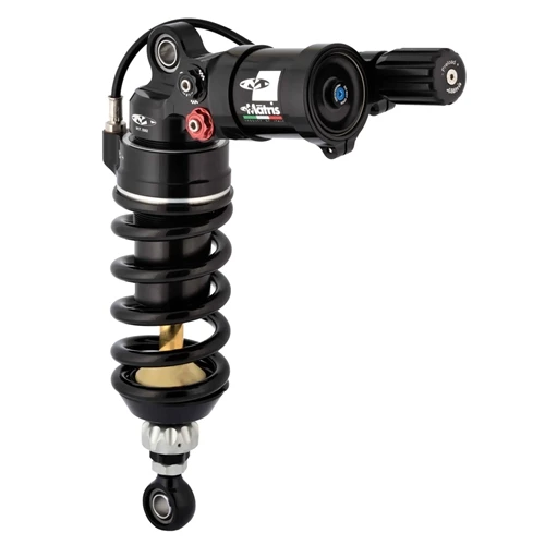 Mono ammortizzatore M46RKN | Molla nera e precarico idraulico con pomello manuale integrato | Matris