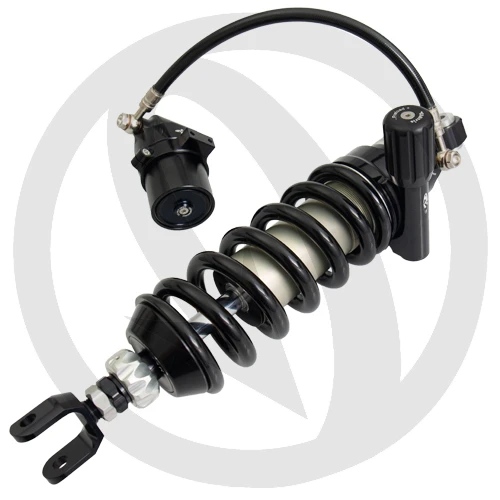 Mono ammortizzatore M46KFN IK | Molla nera e precarico idraulico con pomello integrato | Matris