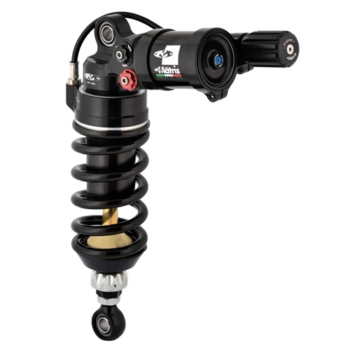Rear shock-absorber M46RKN | Black spring and hydraulic preload with manual knob | Matris