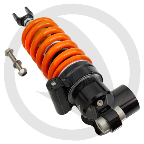 Mono ammortizzatore M46RN | Molla arancio e precarico idraulico | Matris