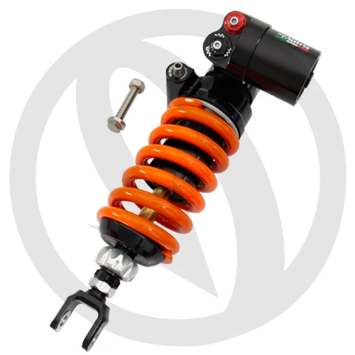 Mono ammortizzatore M46RN | Molla arancio e precarico idraulico | Matris