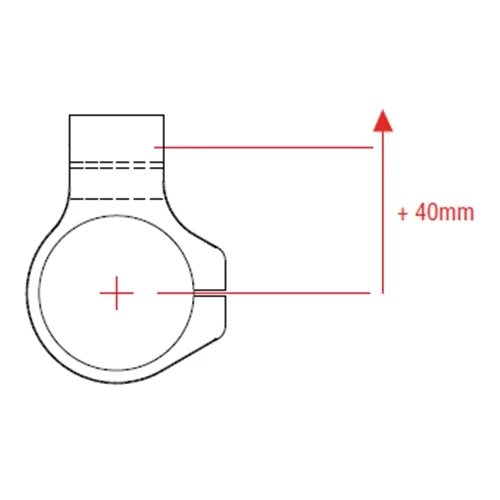 Coppia collari semimanubri diametro 47 mm | Lightech