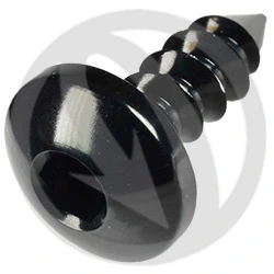 PAC2 screw - black ergal 7075 T6 - 4.5 x 13 | Lightech