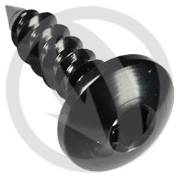 PAC2 screw - black ergal 7075 T6 - 4.9 x 13 | Lightech
