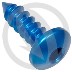 PAC2 screw - cobalt ergal 7075 T6 - 4.9 x 16 | Lightech