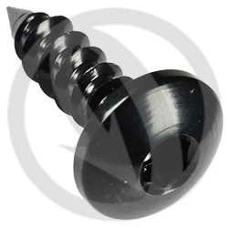 PAC2 screw - black ergal 7075 - 5.5 x 19 | Lightech