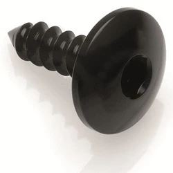 Self-threading (self-tapping) screw PAC3NER - black ergal 7075