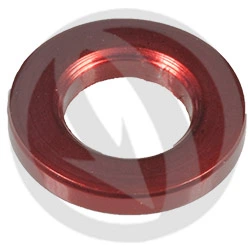R standard washer - red ergal 7075 T6 - M5 | Lightech
