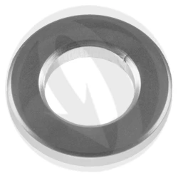 R standard washer - silver ergal 7075 - M6 | Lightech