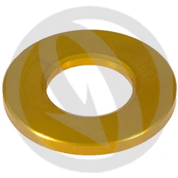 R standard washer - gold ergal 7075 T6 - M8 | Lightech