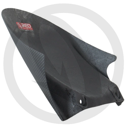 Rear hugger | matte twill carbon