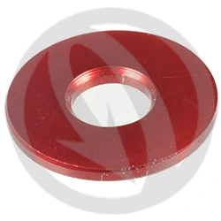 RS special washer - red ergal 7075 - M6A | Lightech