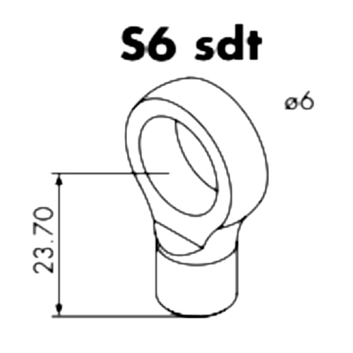 Ammortizzatore di sterzo SDR 60 FL6 S6 | Matris