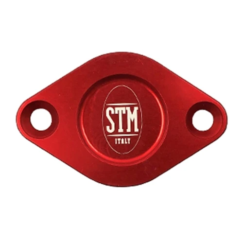 Red timing inspection cover | STM Italy
